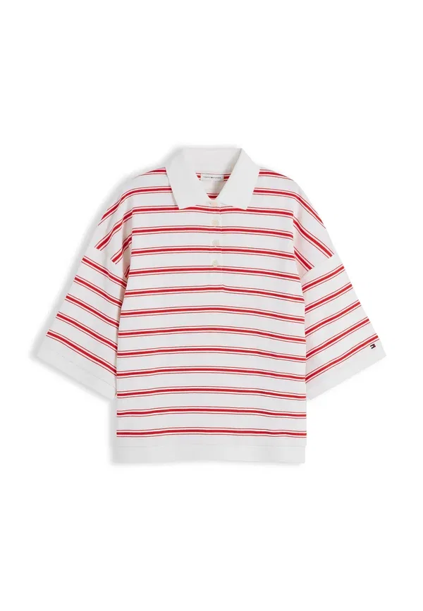 Футболка поло хлопковая Tommy Hilfiger, net — фото 4