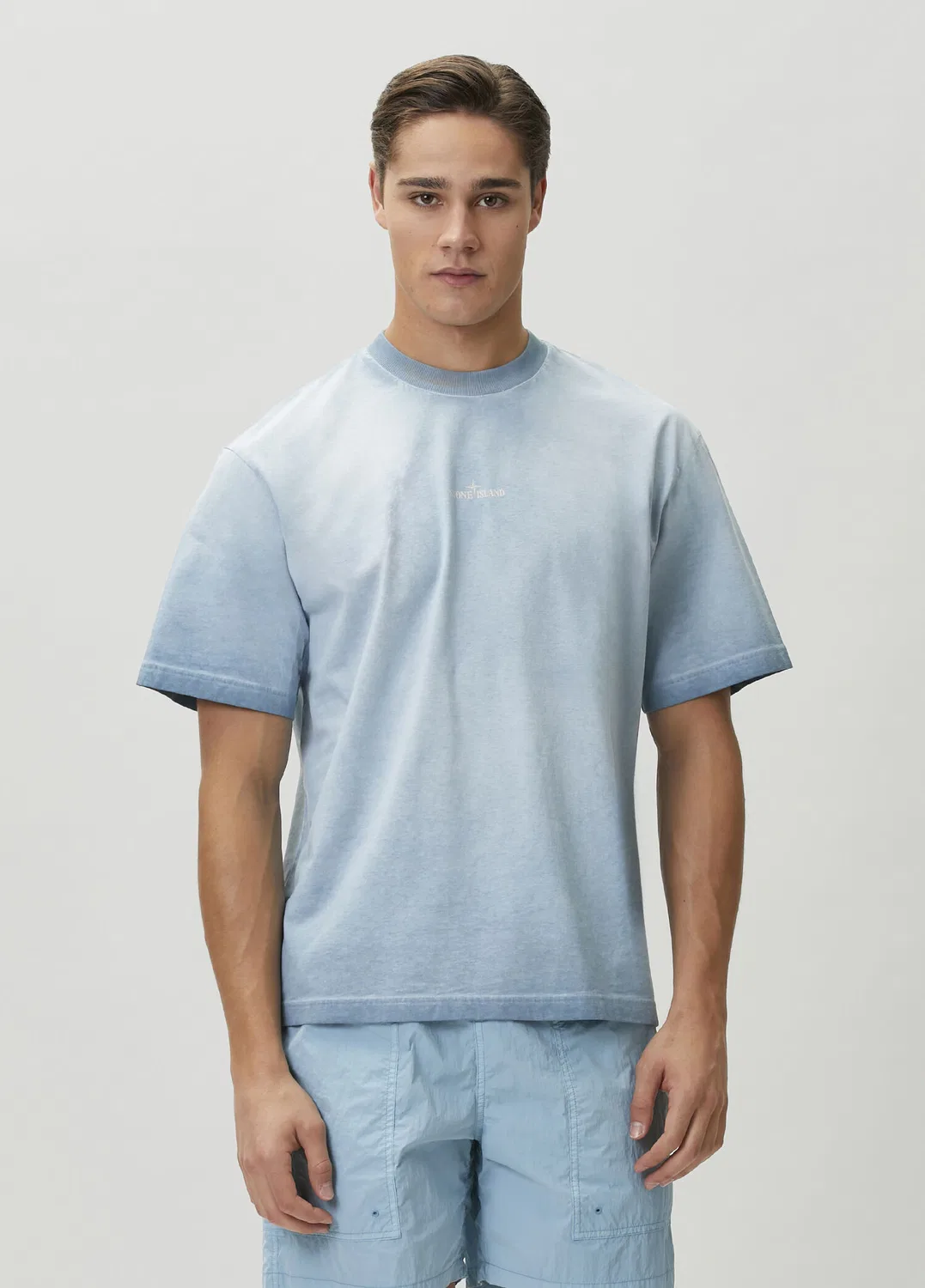 Футболка с градиентом Stone Island, Mavi