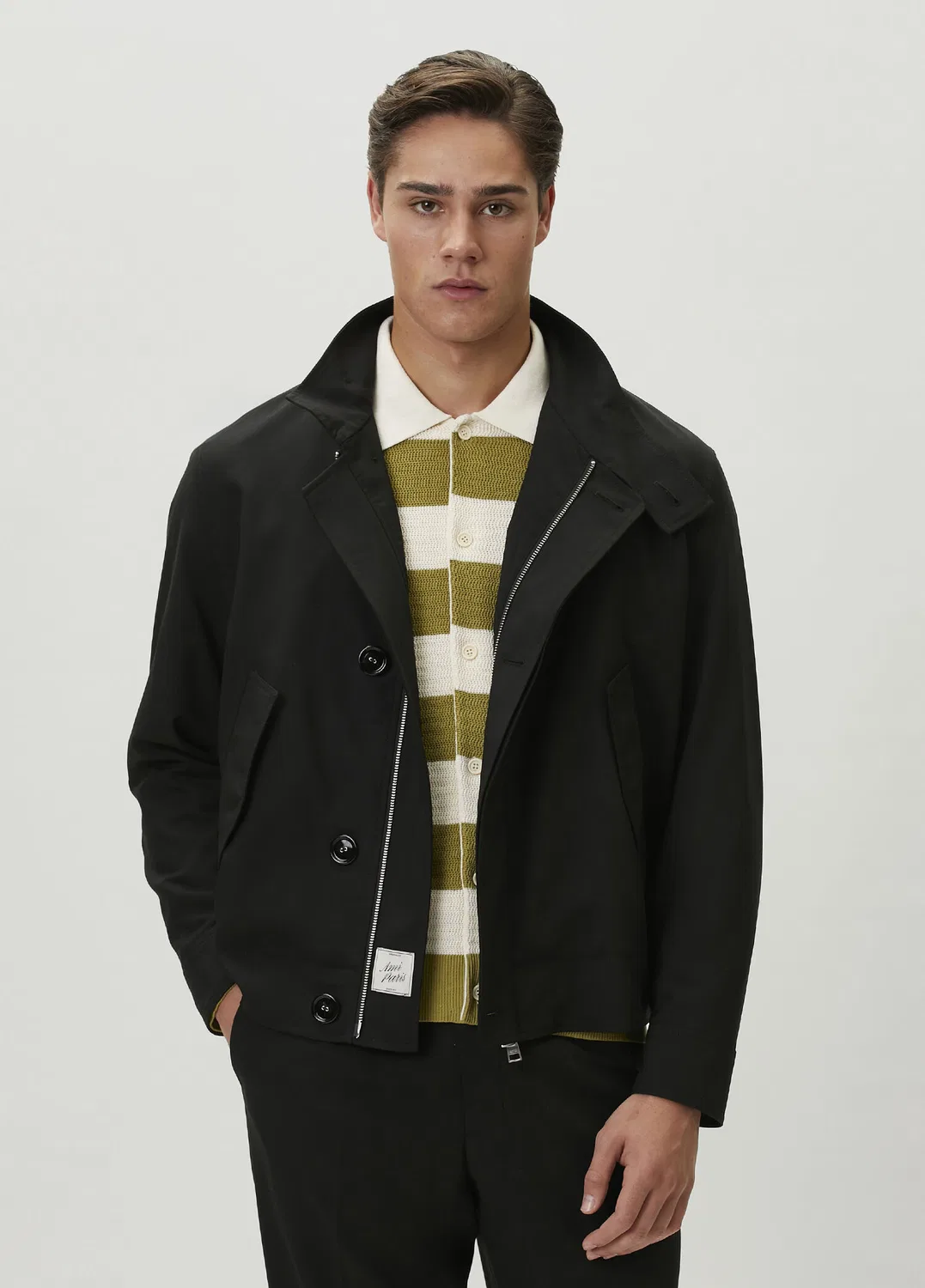 Классический пиджак Ami Paris, black