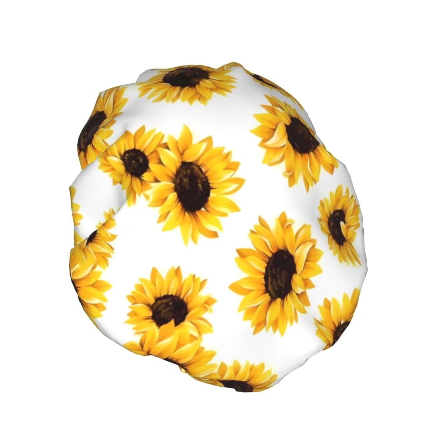 Шапочка для душа Double Layer Waterproof PanaRL, Sunflower — фото 2