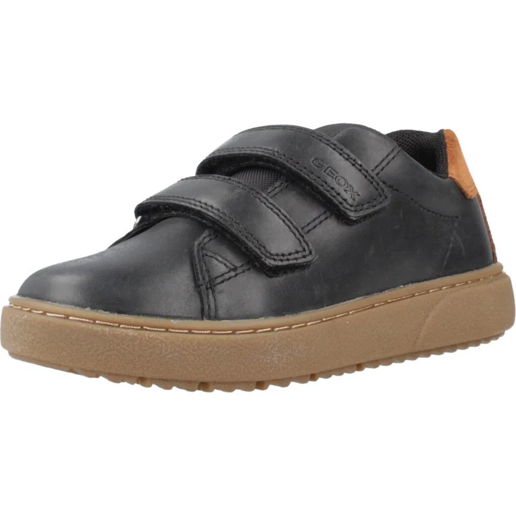 Детские кроссовки с текстурой J Theleven Boy Geox, Schwarz