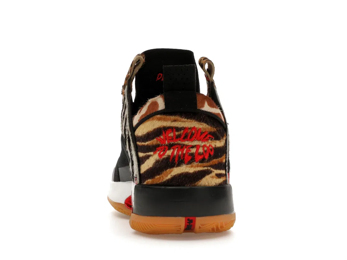 Детские кроссовки для мальчиков баскетбольные Jordan XXXIV Jordan, Multi-Color/Black/University Red — фото 4