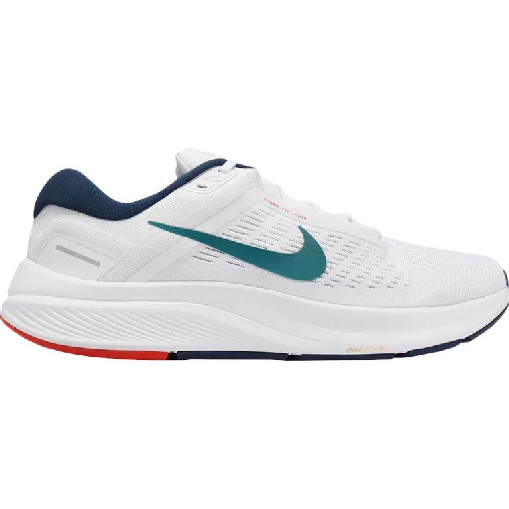 

Кроссовки Nike Air Zoom Structure 24 White Bright Spruce, белый/синий