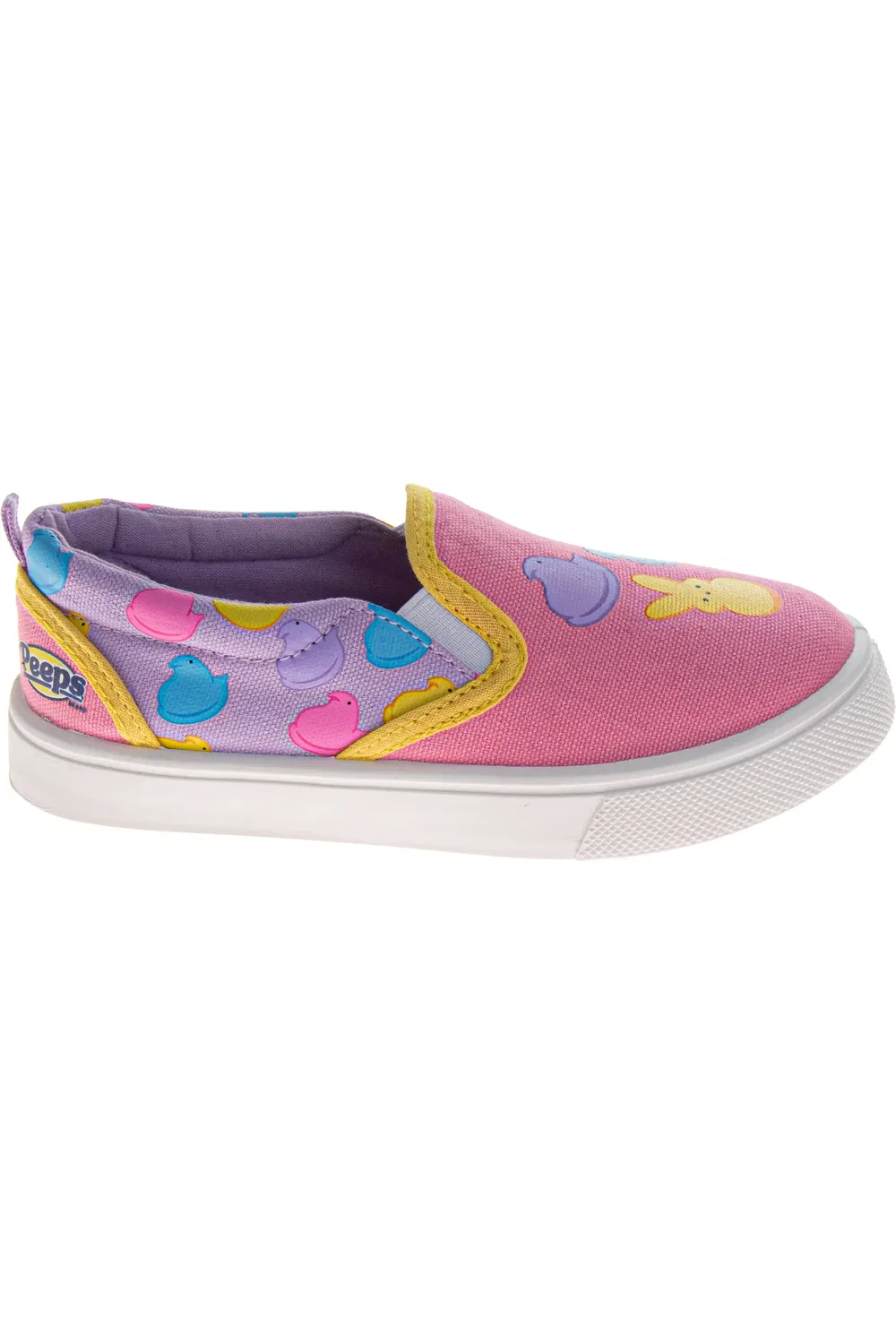 Детские кеды slip-on с дизайном Peeps Peeps, Pink Multi — фото 2