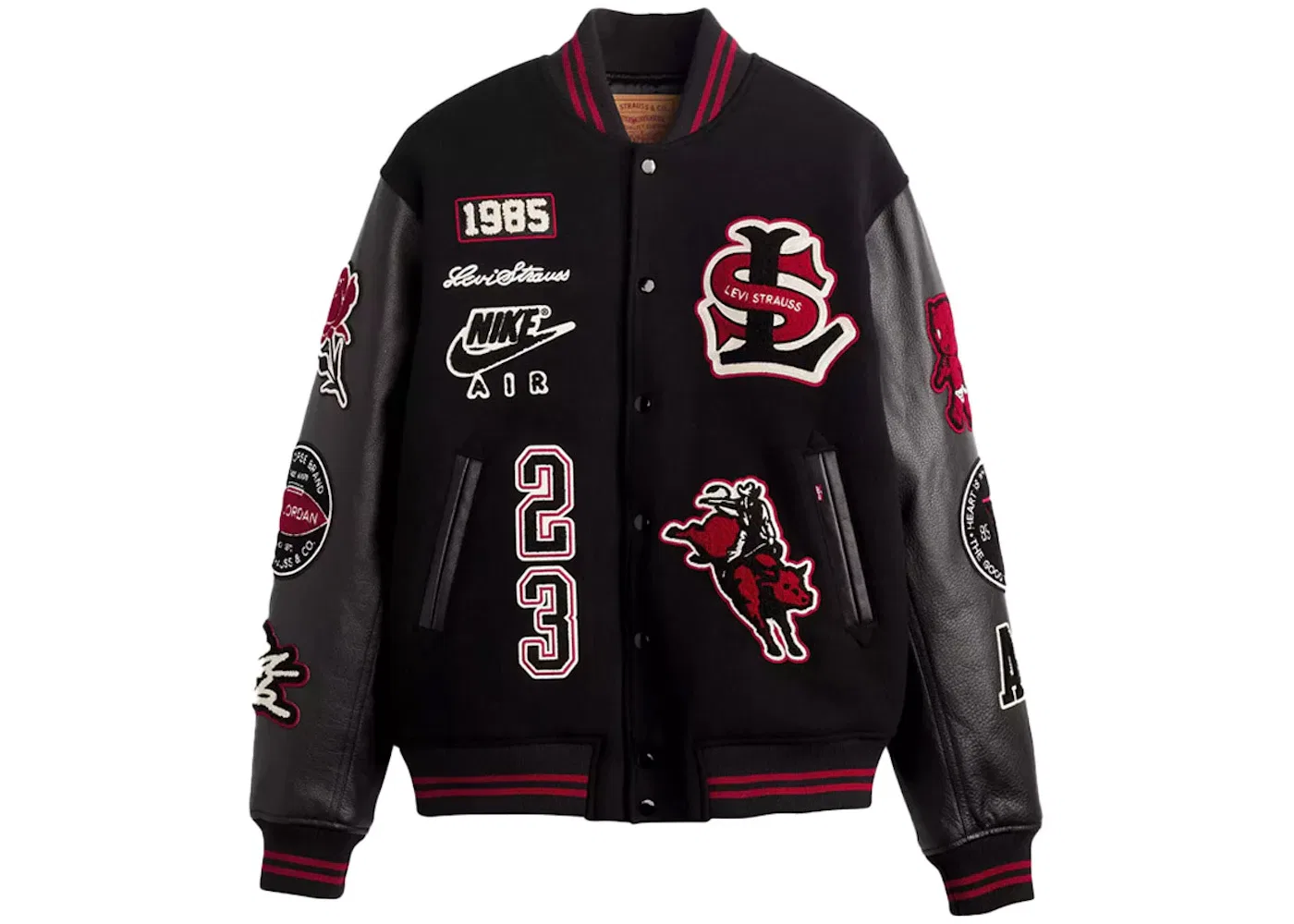 Мужская куртка-бомбер с длинным рукавом Jacket Nike, Black