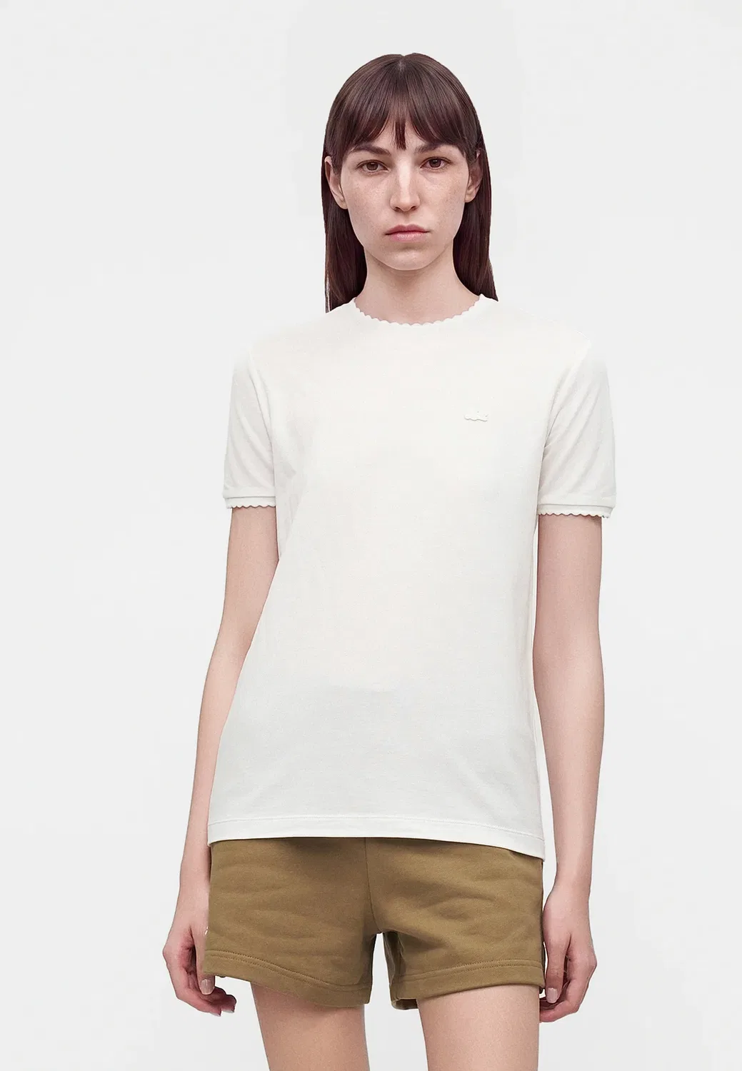 Простая футболка Lacoste, Flour