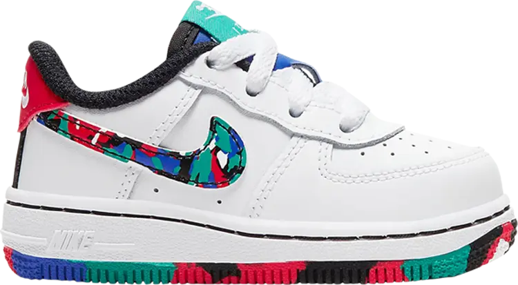 

Кроссовки Nike Air Force 1 Low TD 'Melted Crayon', белый