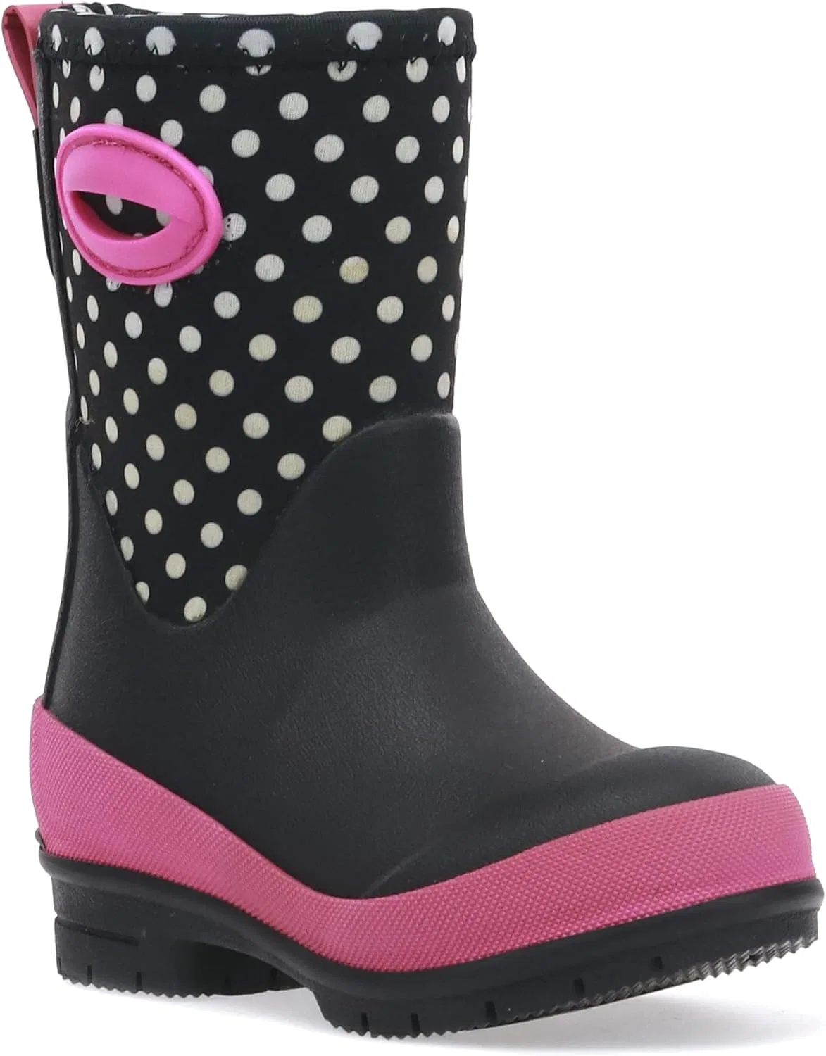 Детские сапоги из неопрена для девочек Western Chief, Chloe Dot Black