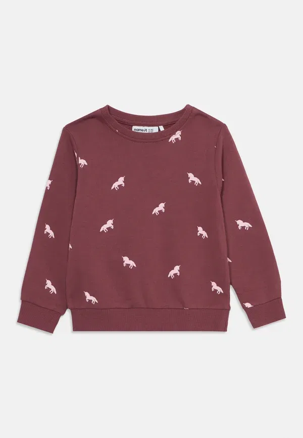 Свитшот с принтом Unicorn Name It Wild Ginger, Parfait Pink, розовый — фото 3