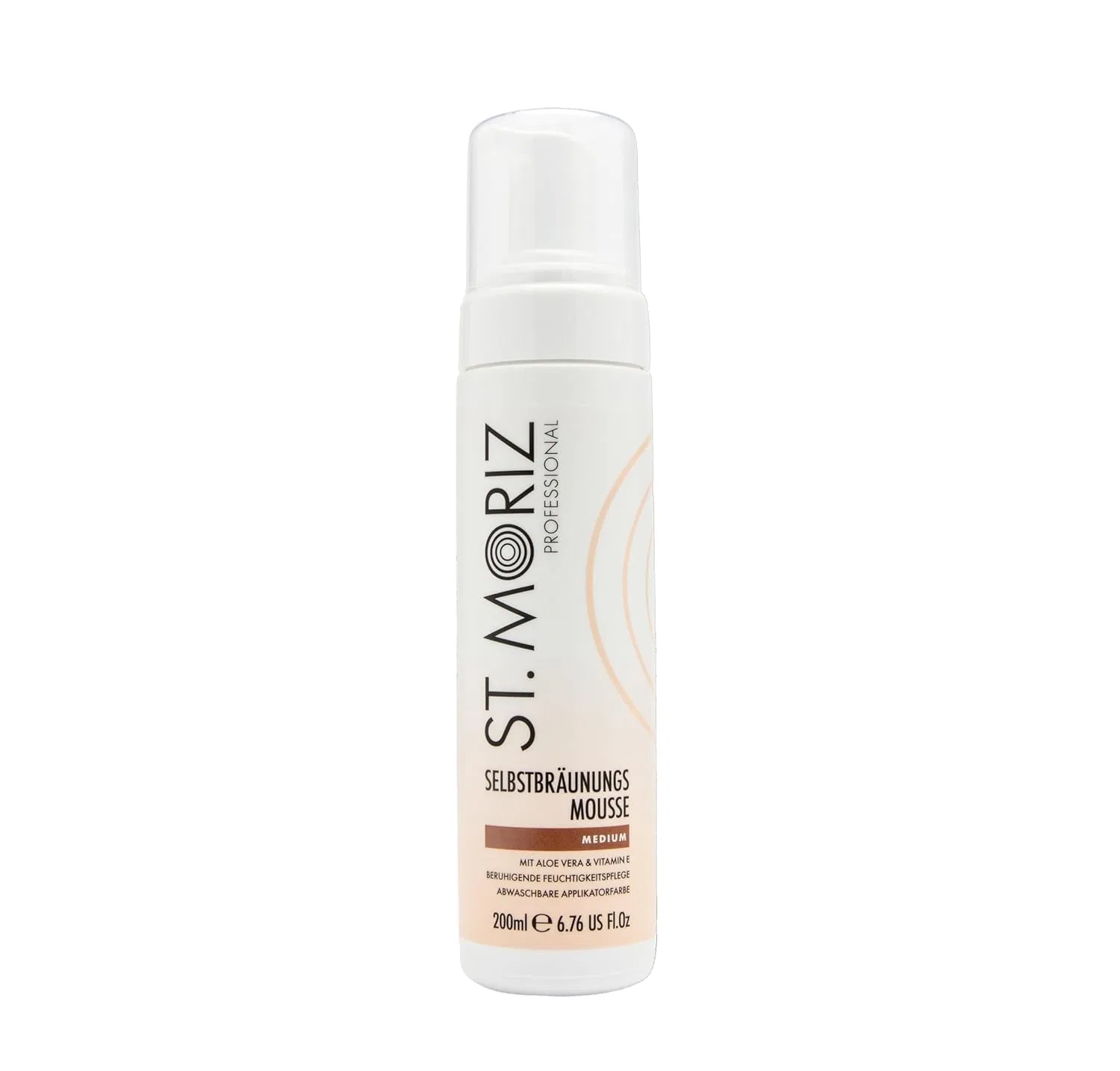 Автозагар мусс Self-Tanning Mousse Medium, ST. MORIZ, 200 мл
