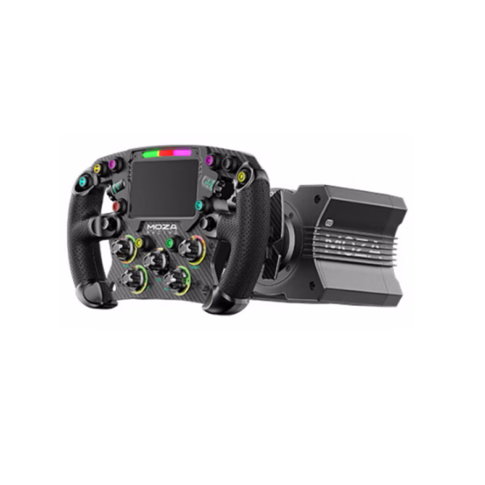 

Руль Moza R12, База руля + руль FSR Formula, черный
