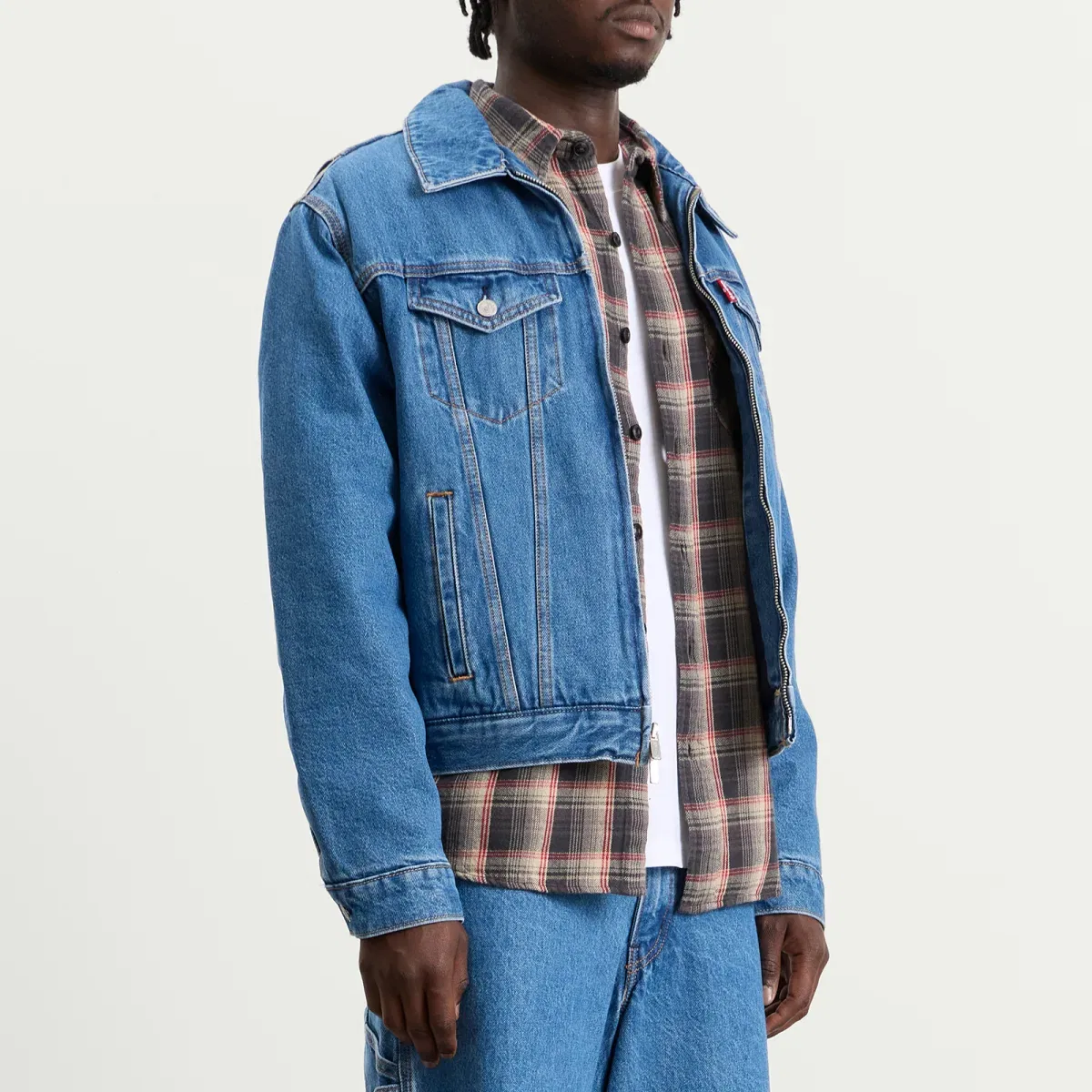 Куртка-джинсовка с принтом Universe Sky High Farm Levi'S, Mid Stone Wash — фото 2