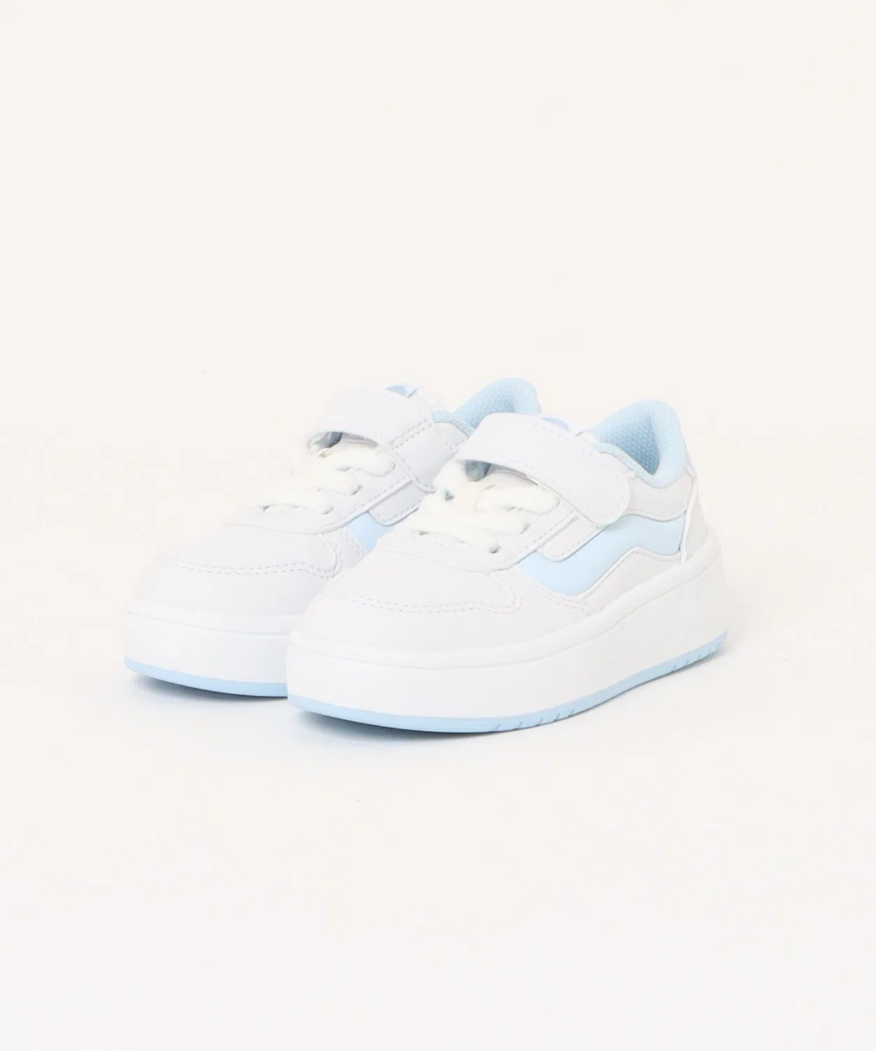 Детские кроссовки на толстой подошве VANS 17-22 IVY, Белый