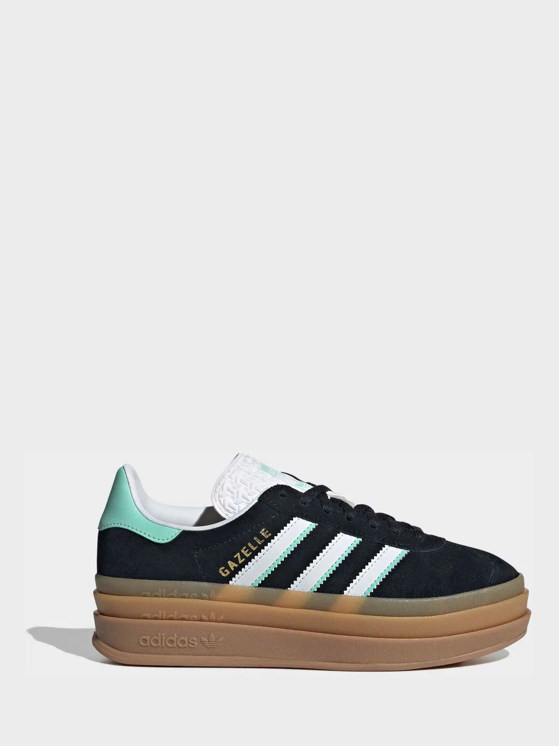 Кроссовки на платформе Gazelle Bold, adidas Originals, черный