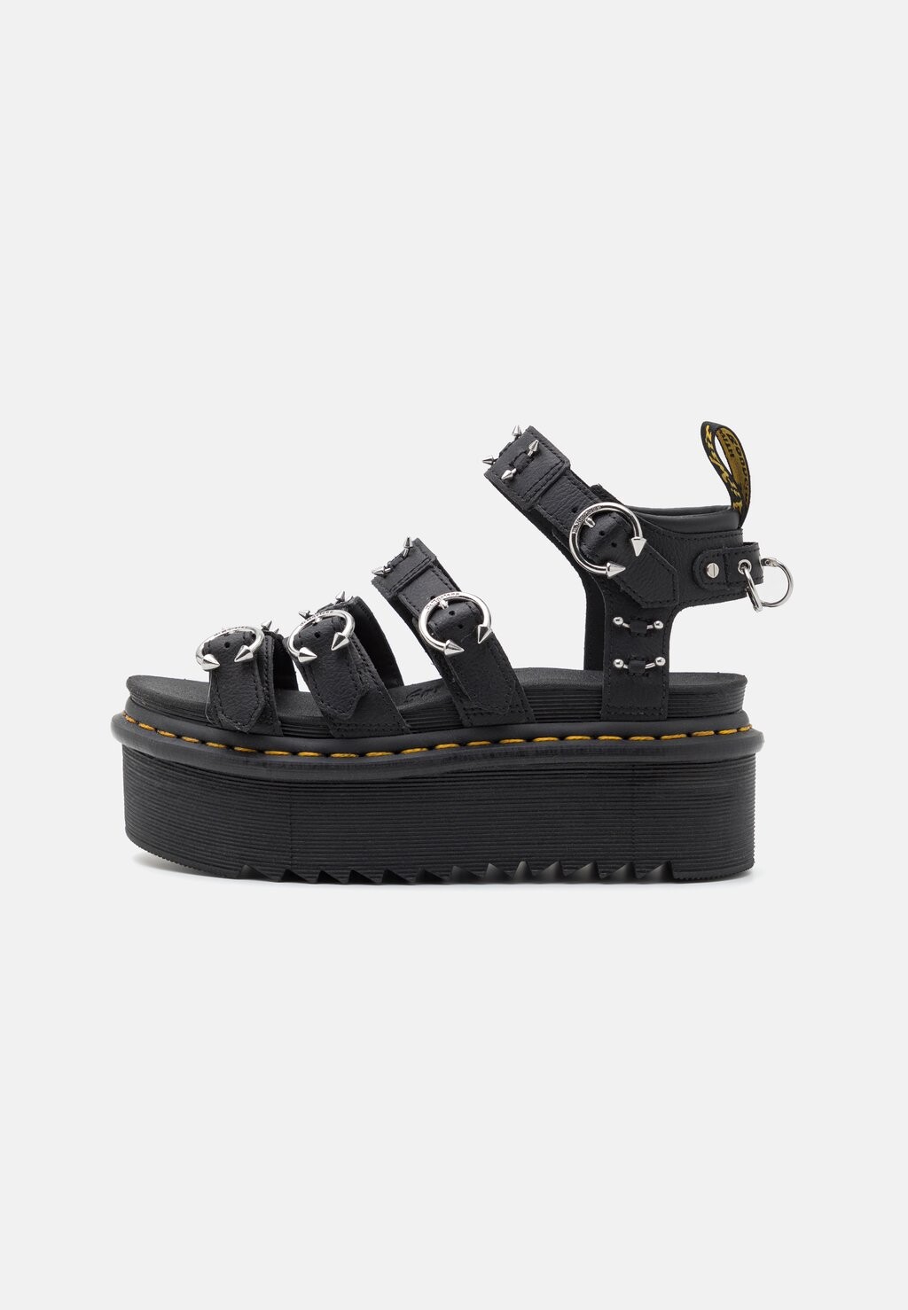 

Сандалии на платформе Blaire Quad Dr. Martens, цвет black athena