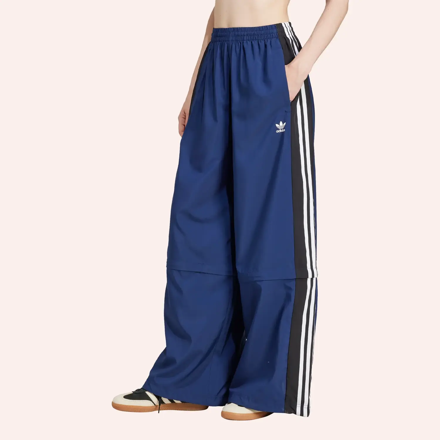 Adidas Rasant широкие брюки Adidas Originals, темно-синий — фото 4
