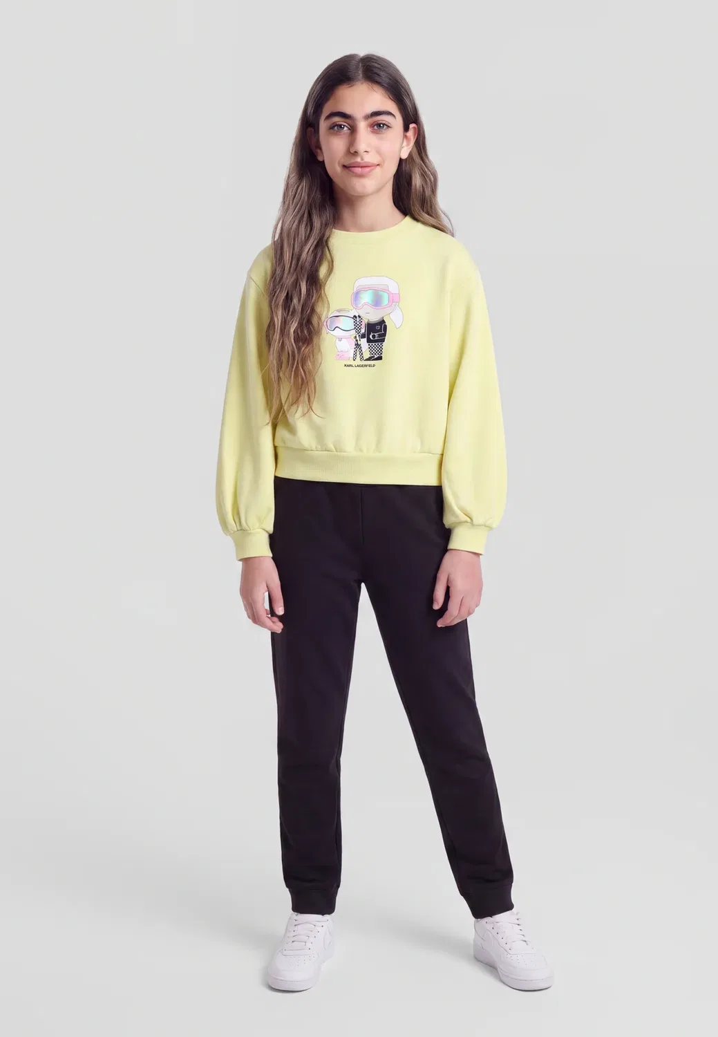Толстовка Karl Lagerfeld Kids, Yellow
