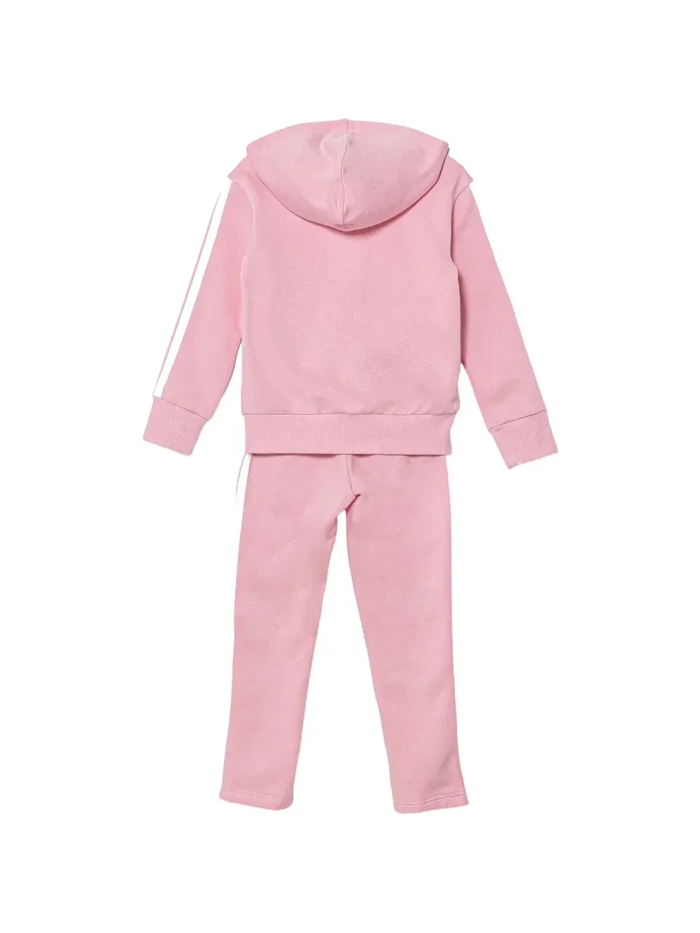 Спортивный костюм в полоску Adidas Kids, розовый — фото 2