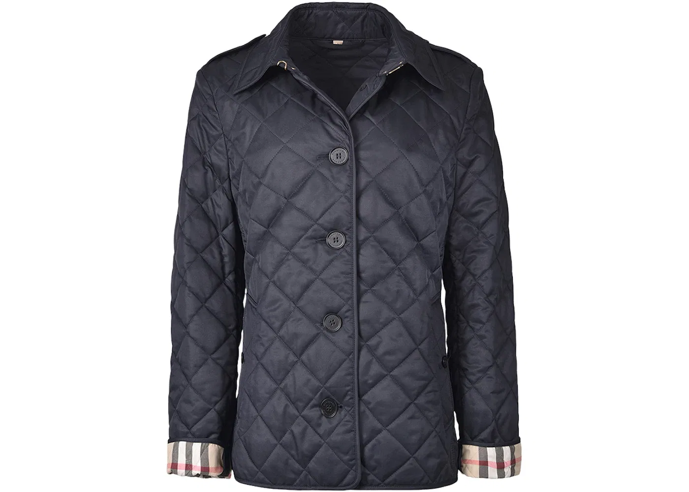Женская куртка Diamond Quilted Jacket Burberry, Navy