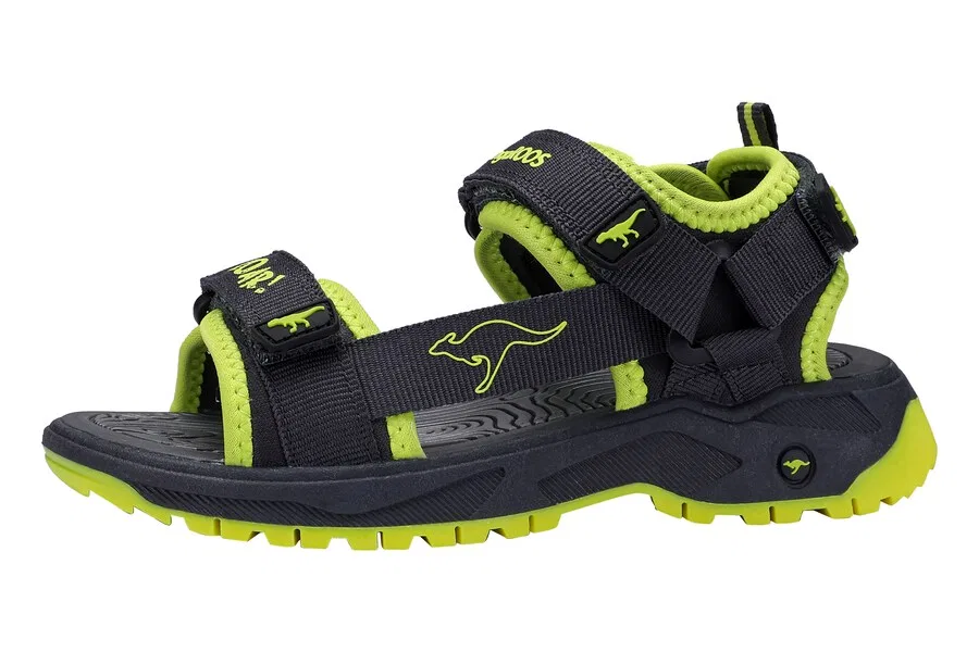 Сандалии KangaROOS черного цвета