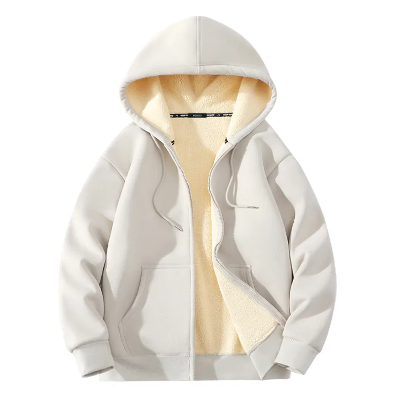 Детское худи с капюшоном MINISO, Super-Warm Sherpa Apricot