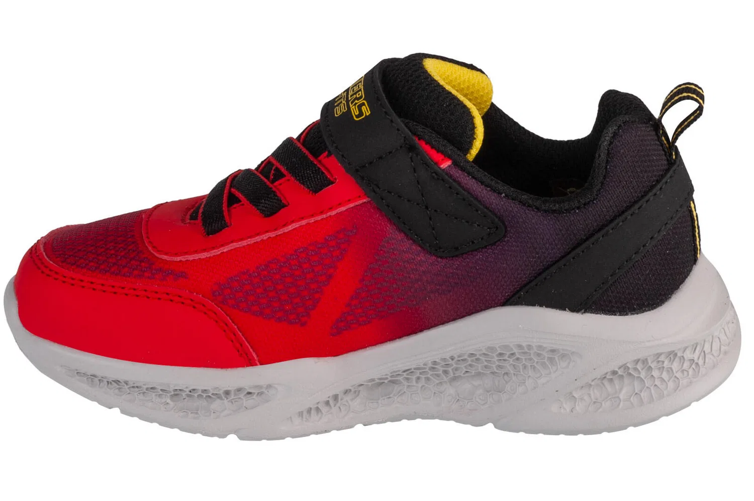 Детские кроссовки для мальчиков с подсветкой Meteor-Lights Krendox Skechers, Rot — фото 2