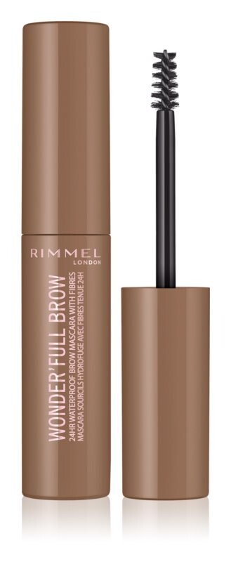 

Тушь для бровей водостойкая Rimmel Wonder'Full Brow, оттенок 001 Light 4.5 мл