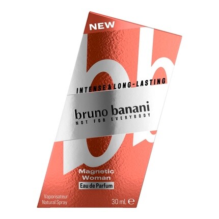 bruno banani Magnetic Woman парфюмированная вода Amber Gourmand для женщин 30мл — фото 3