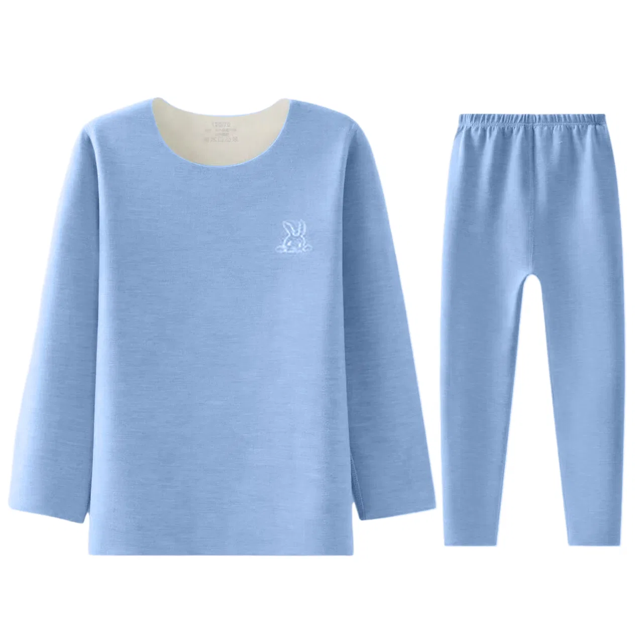 Детское термобелье Cotton Gene, Ding-Dazzling Color AB Clothing Sets (Sky Blue)