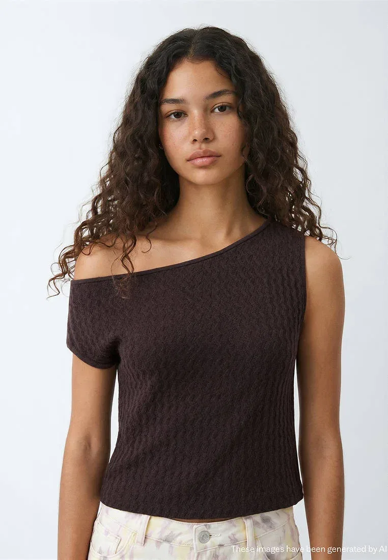 Подростковая - базовая футболка Mango Kids, Purple