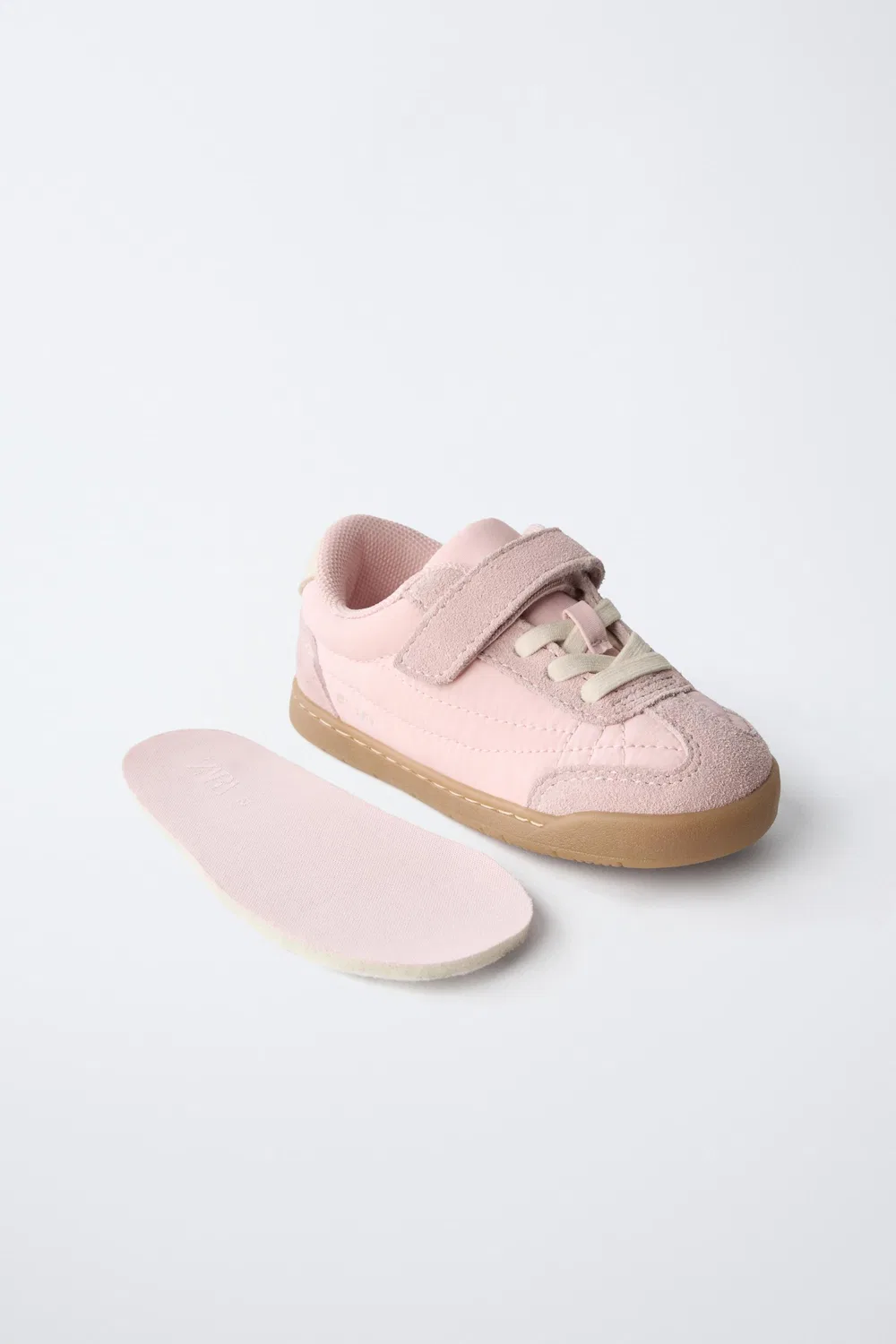 Ретро кроссовки босые ZARA, Pink — фото 4