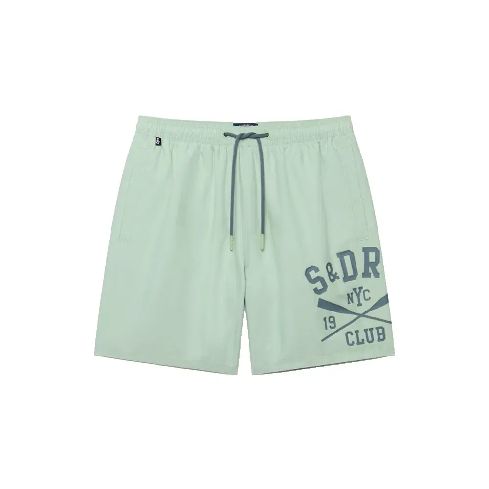 Плавки с принтом Superdry, зеленый — фото 3