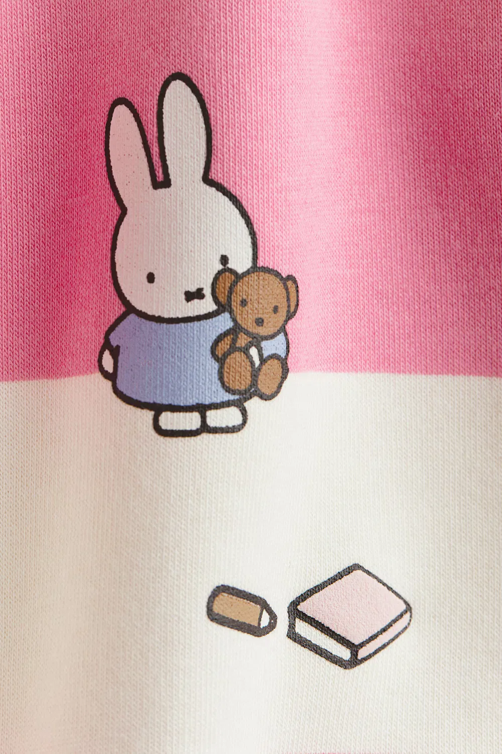 Толстовка с принтом H&M, Rosa/Miffy — фото 2