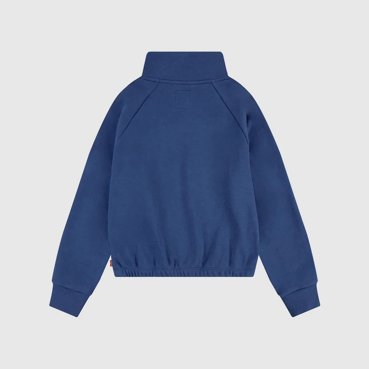 Пуловер Meet and greet 7-16 лет в одежде с застежкой-молнией на четверть длины Levi's, True Navy - Blue — фото 2
