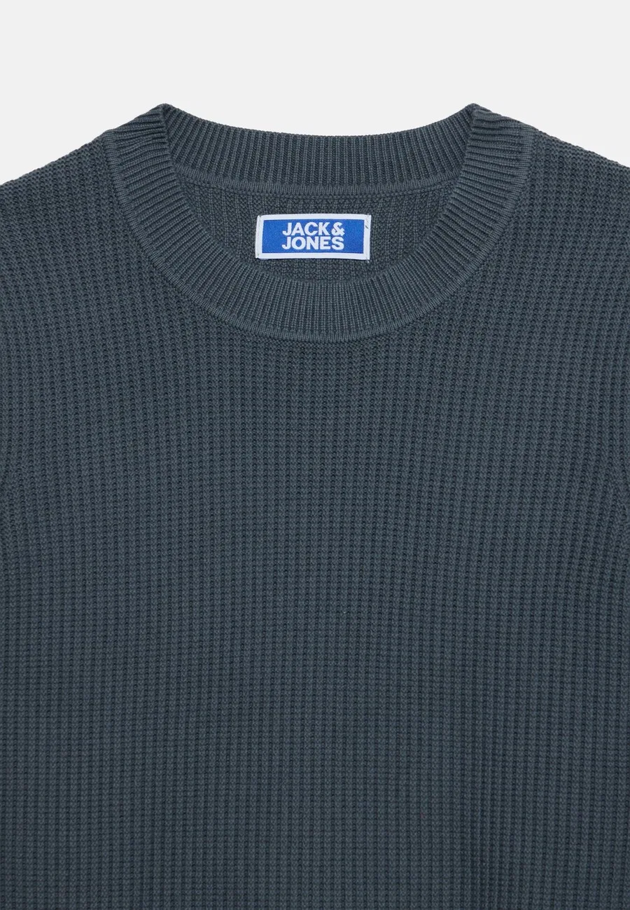 Детский свитер Jack & Jones Junior 'JPRBLACONNOR' темно-серого цвета — фото 3