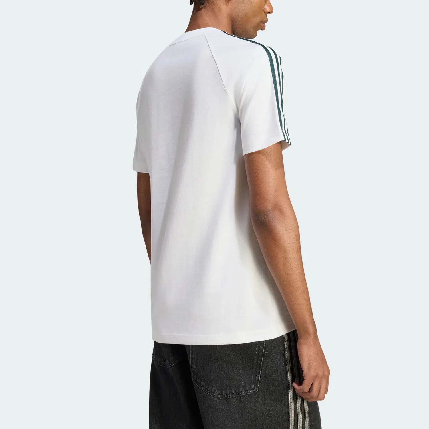 Мужская футболка с круглым вырезом Real Madrid T Shirts Adidas Originals, White — фото 4