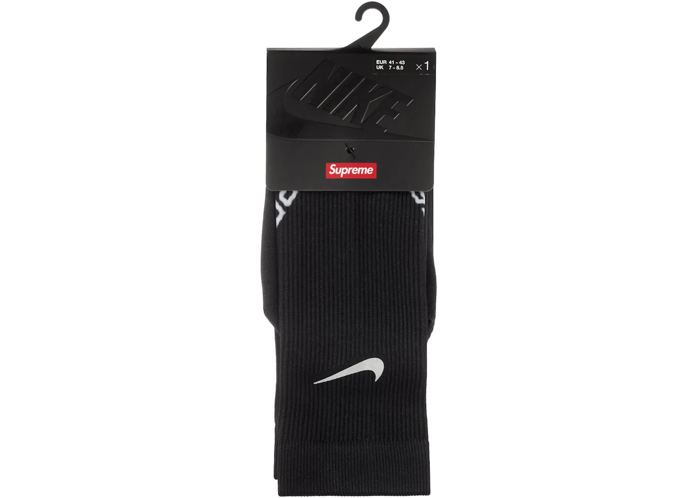 Детские носки Supreme Nike Spark Crew Sock, Black — фото 2