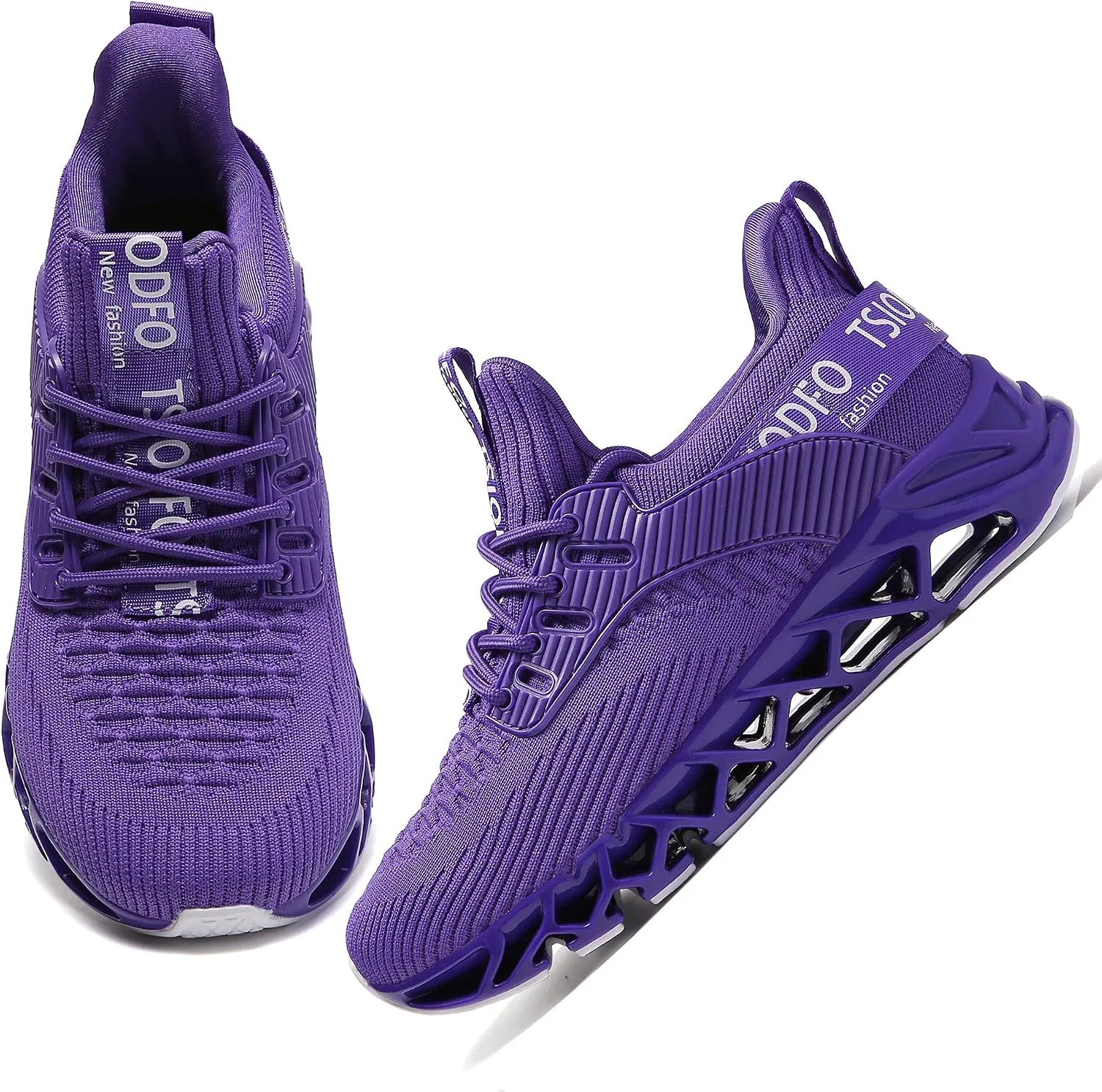 Детские кроссовки для бега с принтом TSIODFO, Purple