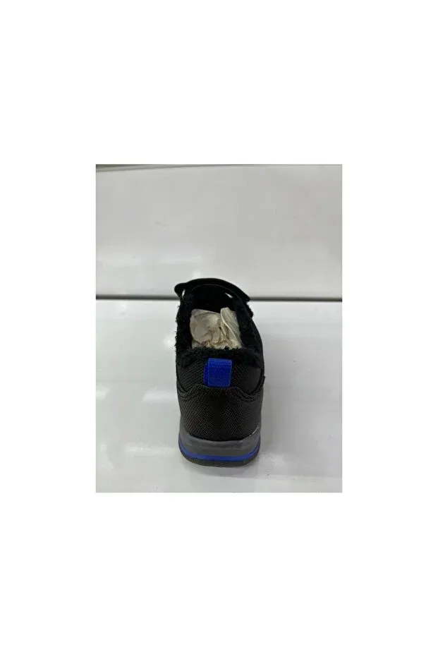Детские ботинки для мальчиков на шнуровке Eymen Shoes, Black — фото 4