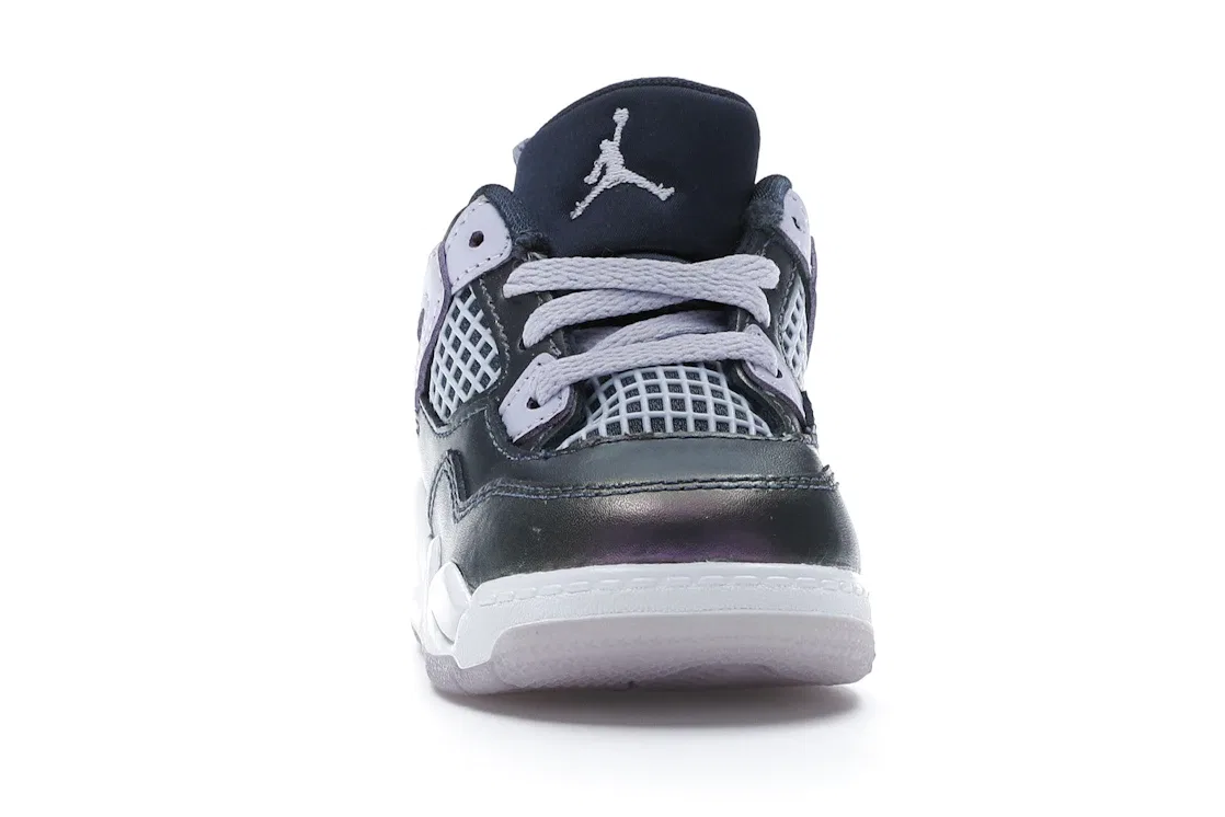 Детские кроссовки Lifestyle с принтом Jordan 4 Retro Monsoon Blue, Monsoon Blue/Armory Blue-Melon Tint-White — фото 2