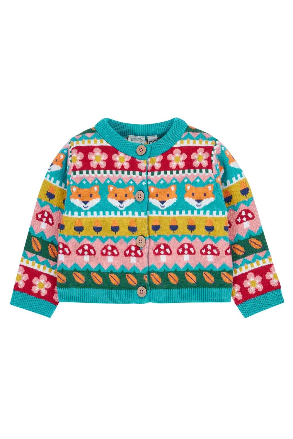 Женский кардиган с жаккардовым узором Robyn Frugi, Multi