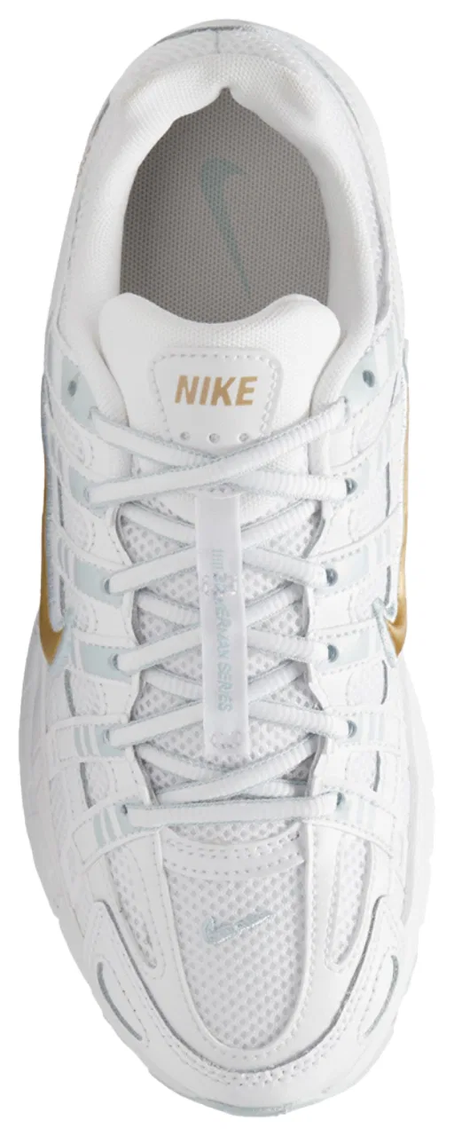 Кроссовки для мальчиков P-6000 Nike, цвет White/Metallic Gold — фото 3
