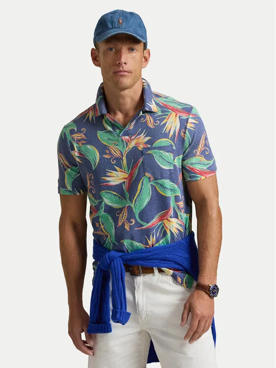 Поло standard fit Polo Ralph Lauren, мультиколор