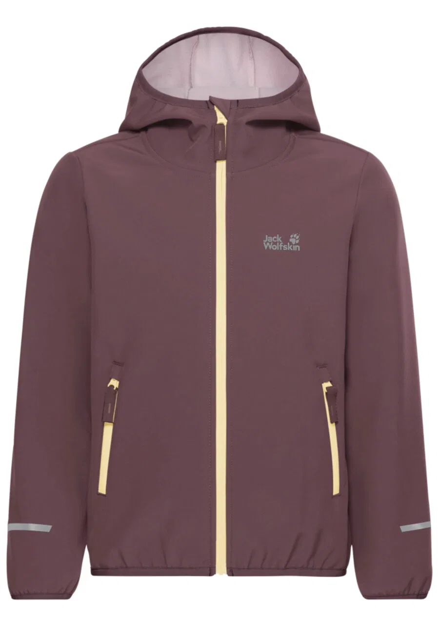 Куртка для активного отдыха Jack Wolfskin, фиолетовая