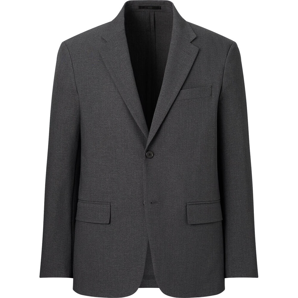 

Пиджак Uniqlo Airsense Ultra Light Wool-Like, темно-серый