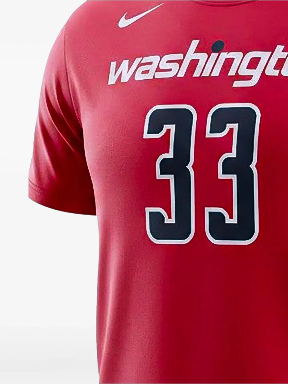 Футболка Washington Wizards Kyle Kuzma из коллаборации с NBA Nike, красный — фото 2