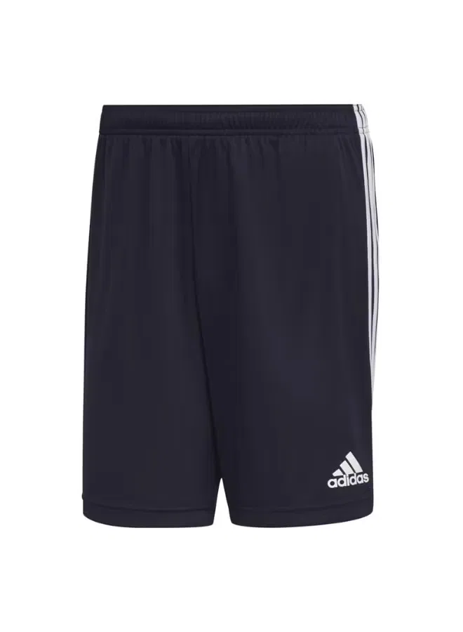 Шорты с посадкой без отвлечений Adidas, темно-синий — фото 2