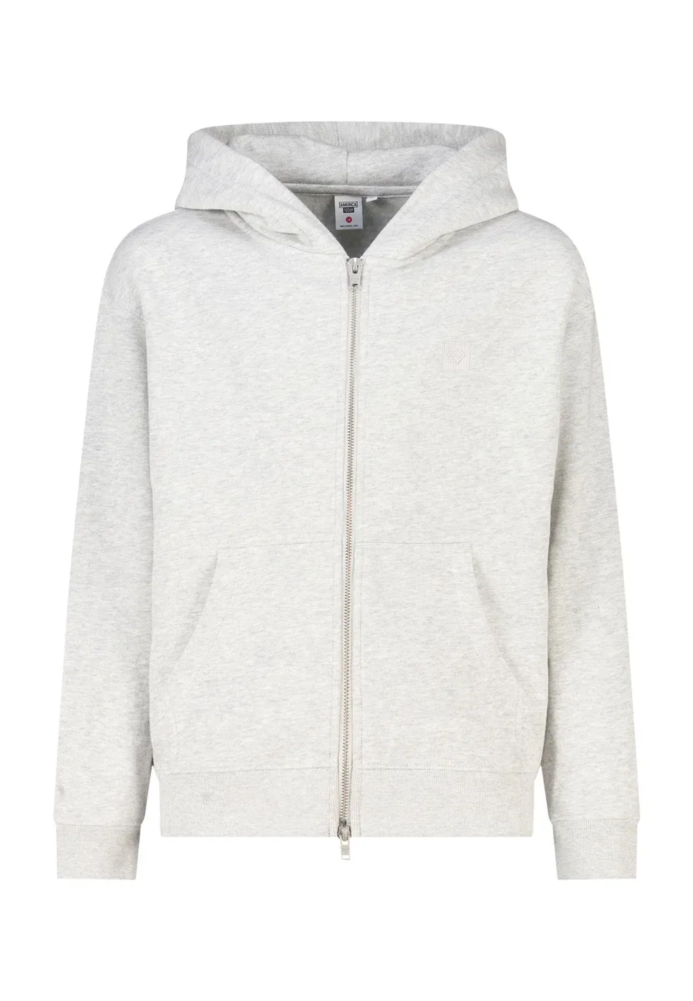Кардиган - толстовка на молнии America Today, Mottled Light Grey