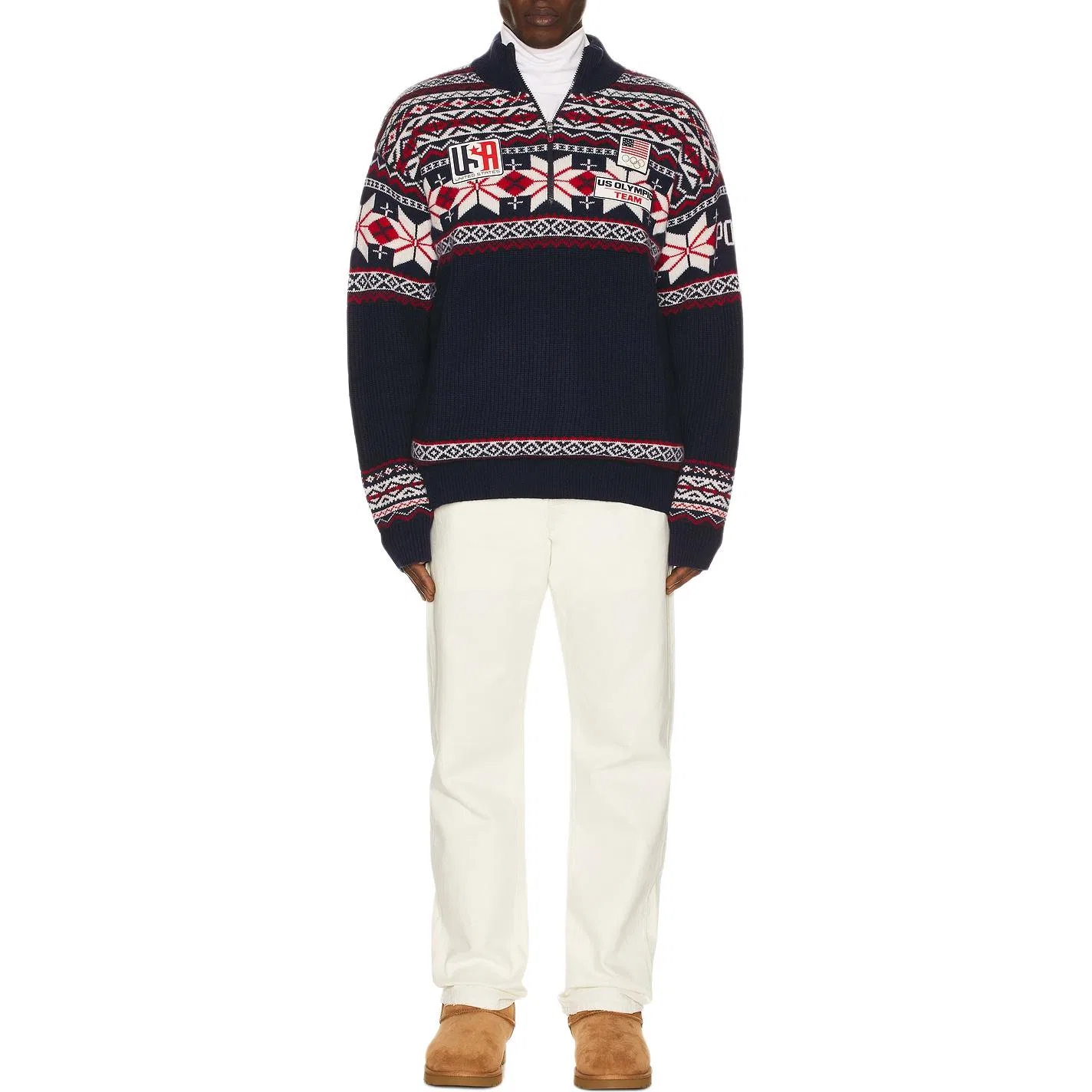Свитер Standard, Polo Ralph Lauren, Marine Blue — фото 3