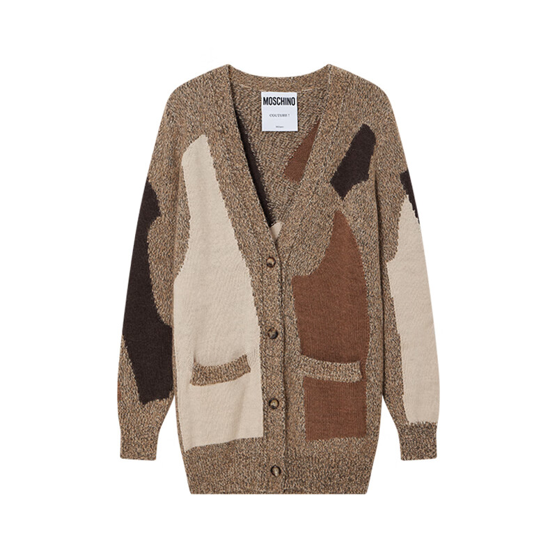 

MOSCHINO Топ женский бежевый